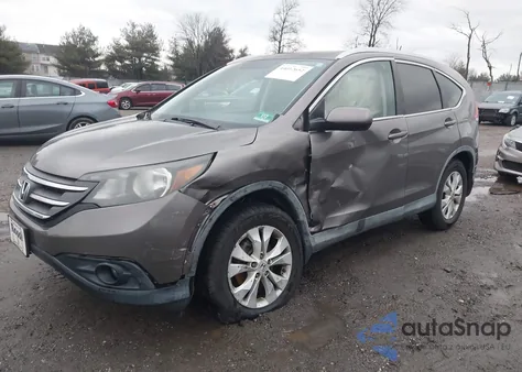 2013 Honda Cr-V Ex-L z USA, uszkodzony, nr VIN 5J6RM4H78DL007832